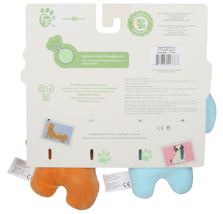 Thumbnail 2: Furry Five 2 Pk Squeaker Pet Toy 