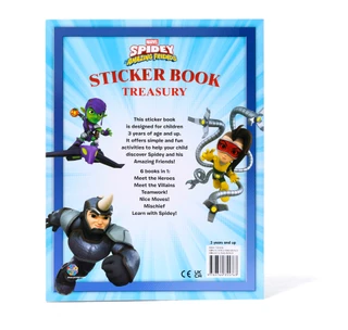 Thumbnail 2: Marvel Spidey & His Amazing Friends Reusable Sticker Book 
