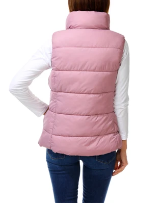 Thumbnail 2: Hawke & Co Women's 2 Pocket Zippered Wide Quilt Puffer Vest 