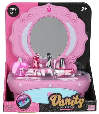 Thumbnail 1: Brooklyn Lollipop Girls Vanity Mirror Play Set w/ Lights and Music  