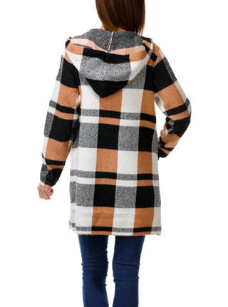 Thumbnail 2: Love Scarlett Women's Hooded Pocket Coat 