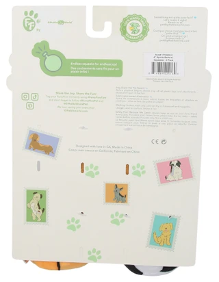 Thumbnail 2: Furry Five 3 Pk Sport Ball Squeaker Pet Toys 