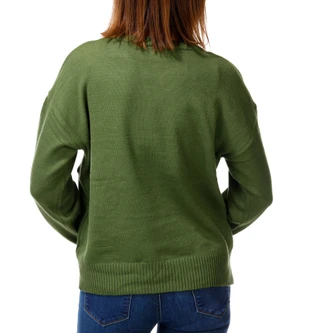 Thumbnail 2: Kathy Ireland Women's Soutache Embroidered Pullover Sweater 