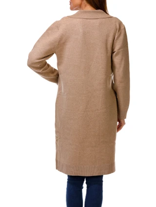 Thumbnail 2: Kathy Ireland Women's Long Sleeve Sweater Cardigan 