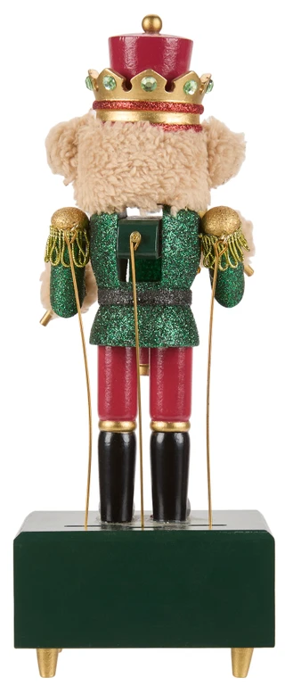 Thumbnail 2: Magical Season 12 in Sparkly Christmas Musical Bear Nutcracker Accent 