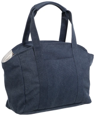 Thumbnail 3: Life is Good Large Embroidered Carryall Tote with Paracord/Rope Charm 