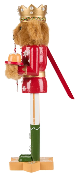 Thumbnail 2: Magical Season 14 in Christmas Gingerbread Bear Nutcracker Accent 