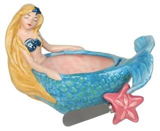 Thumbnail 1: BLUE SKY 2 Pc Mermaid Dip Spreader Set 