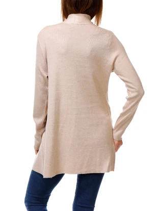 Thumbnail 2: Cyrus Women's Open Front 2 Pocket Cardigan with Button Details 