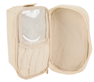Thumbnail 2: IMPRESSIONS Two Compartment Makeup Bag 