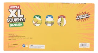 Thumbnail 2: Shalom Extra Large Banana Stress & Fidget Soft Squishy Toy 