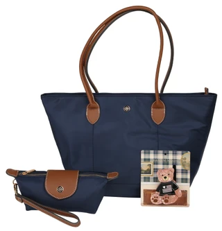 Thumbnail 1: Nanette Lepore 3 Pc Tote, Mini Bag & Hair Claw Set 