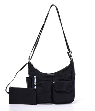 Thumbnail 1: BAGGALLINI Everywhere Bagg RFID Crossbody Satchel with Pouch 