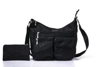 Thumbnail 1: BAGGALLINI Everywhere Bagg RFID Crossbody Satchel with Pouch 