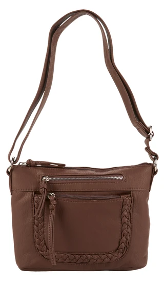 Thumbnail 1: Bueno Vintage Braided Satchel Crossbody Bag 