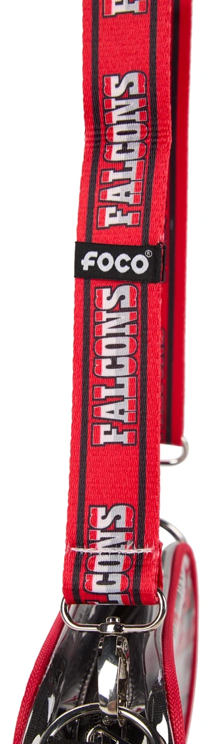 Thumbnail 2: Foco Atlanta Falcons Printed Clear Camera Bag 