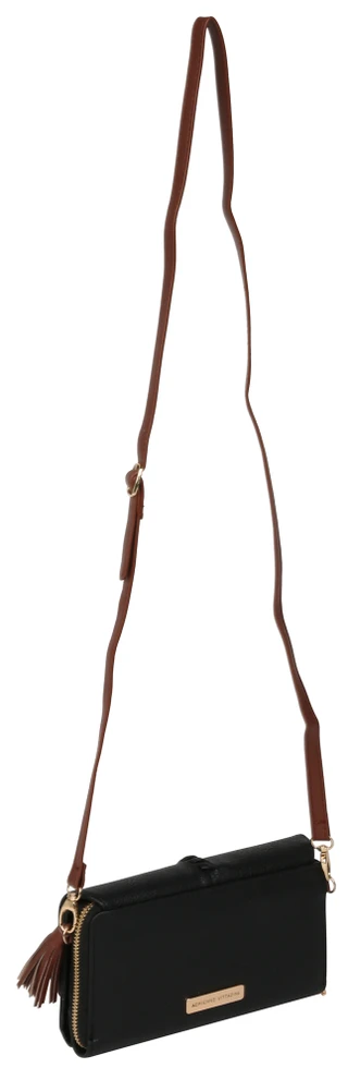 Thumbnail 3: ADRIENNE VITTADINI Boho Wallet-On-A-String with Flap Buckle, Tassel & Strap 