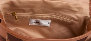 Thumbnail 3: Madden Girl Charm Patchwork Shoulder Bag 