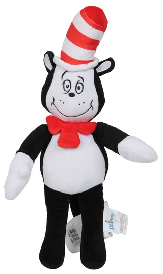 Thumbnail 1: Dr. Suess Cat In The Hat  Dr. Suess Cat In The Hat Cuddle Pillow Stuffed Animal  