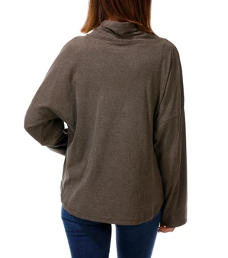 Thumbnail 2: MAX STUDIO Women's Long Sleeve Cowl Neck Knit Top 