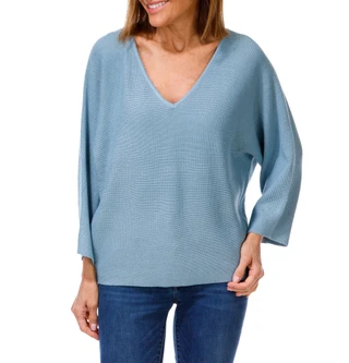 Thumbnail 1: Cyrus Women's Cropped Dolman Sleeve Sweater 