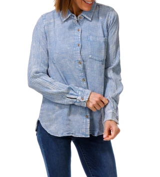 Thumbnail 1: Thread & Supply Women's Long Sleeve Button Front Shirt 