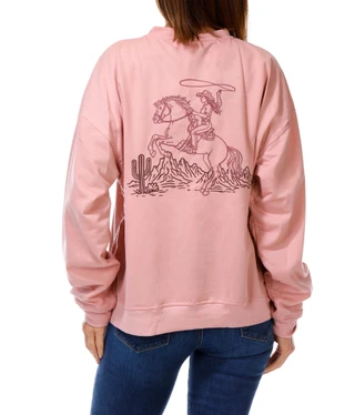 Thumbnail 2: Taelynn Women's Embroidered Sweatshirt 