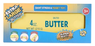 Thumbnail 1: Shalom Extra Large Butter Stress & Fidget Soft Squishy Toy 