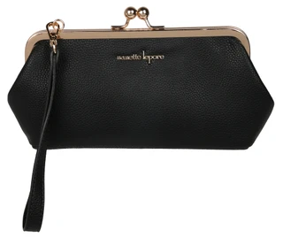 Thumbnail 1: Nanette Lepore Annelie Retro Pebble Grain Kiss Lock Wristlet 