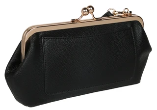 Thumbnail 3: Nanette Lepore Annelie Retro Pebble Grain Kiss Lock Wristlet 