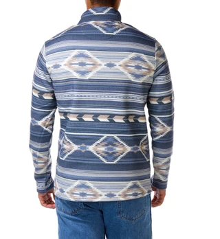 Thumbnail 2: FYRE Men's Aztec Quarter Zip Pullover  