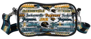 Thumbnail 1: Jacksonville Jaguars FOCO NFL  Jacksonville Jaguars Printed Clear Camera Bag  