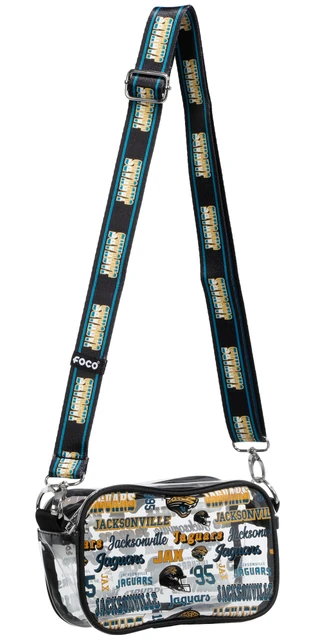 Thumbnail 2: Jacksonville Jaguars FOCO NFL  Jacksonville Jaguars Printed Clear Camera Bag  