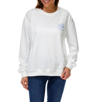 Thumbnail 1: Taelynn Women's Long Sleeve Seashell Sweatshirt 