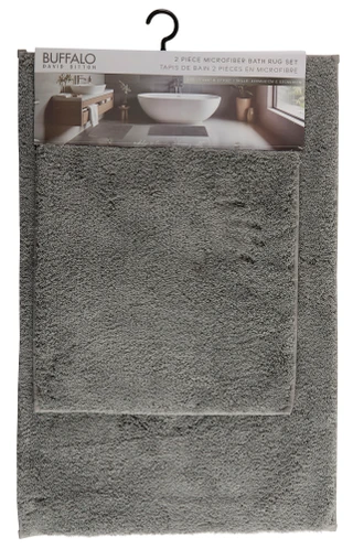 Thumbnail 1: Buffalo 2 Pc Lexington Bath Rug Set 
