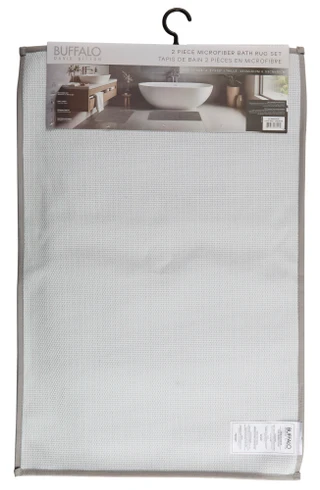 Thumbnail 2: Buffalo 2 Pc Lexington Bath Rug Set 