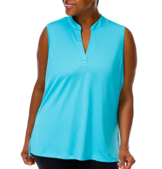 Thumbnail 1: REEL LEGENDS Plus Sleeveless Freeline Top 