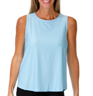 Thumbnail 1: Brisas Women's Linear Knit Active Tank 