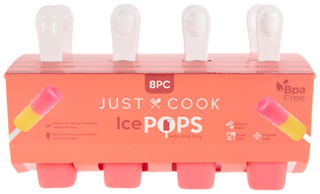 Thumbnail 1: SECONDARY Silicone Popsicle Mold Set - 8 Piece 