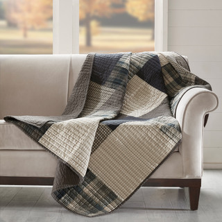Thumbnail 2: Woolrich Woolrich Winter Hills Quilted Throw 