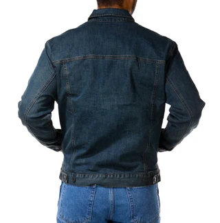 Thumbnail 2: Wrangler Men's Bulldogs Denim Button Up Jacket 
