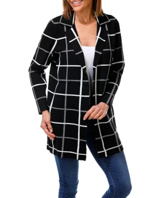 Thumbnail 1: Love Scarlett Women's Longline Knit Cardigan  