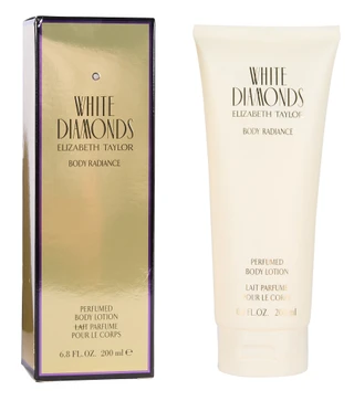Thumbnail 1: Elizabeth Taylor 6.8 oz White Diamonds Body Radiance Perfumed Body Lotion 