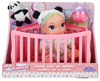 Thumbnail 1: New Adventures Magic Nursey Baby Doll Playset 