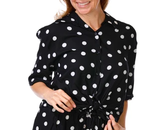 Thumbnail 5: Club Z Women's Polka Dot Cover-Up Set 