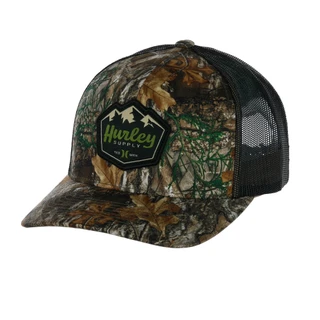 Thumbnail 1: Hurley Men's Adjustable Logo Mesh Trucker Cap 