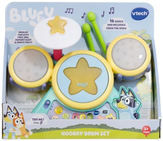 Thumbnail 1: BLUEY Kid's Bluey Hooray Drum Set 
