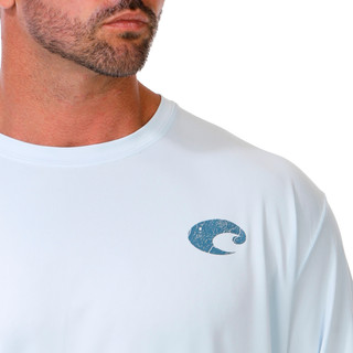 Thumbnail 4: COSTA Men's Long Sleeve Tech Finder Graphic Shirt  