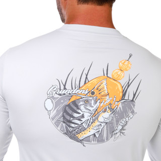 Thumbnail 3: GRUNDENS Men's Long Sleeve Graphic Tech Tee 