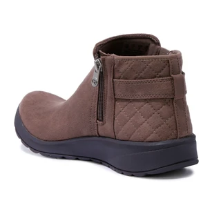 Thumbnail 3: Bzees by Lifestride Women's Doe Gaze Air Step Zippered Ankle Boots 